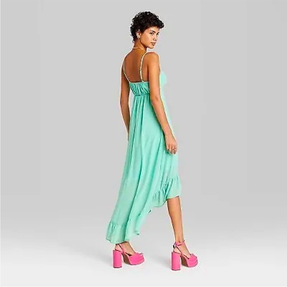 NWT Woman’s High-Low Chiffon Dress by Wild Fable - Picture 2 of 6